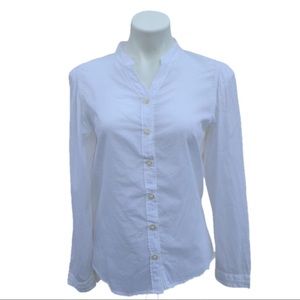 Patrick Robinson cotton blouse button front S